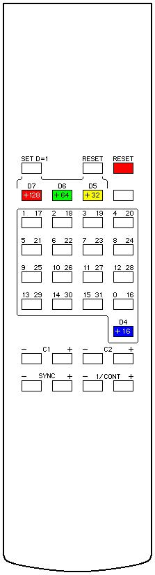 uPD6122G-001 IC szimultor tvirnyt